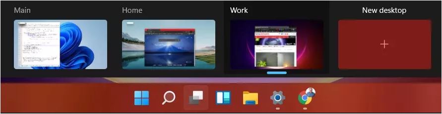 تسکبار ویندوز 11